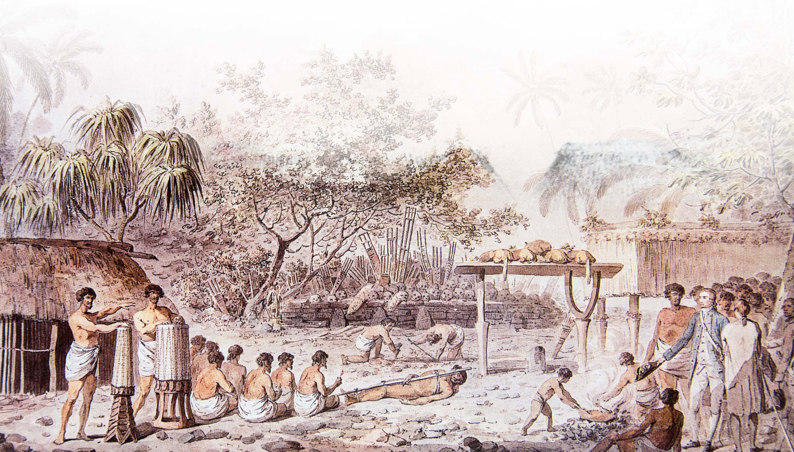 drawing/picture of Lapita People
